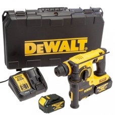 Акумуляторний ударний дриль DeWALT DCH253M2 SDS-Plus 2.1J (18V/2x4.0Ah) у футлярі