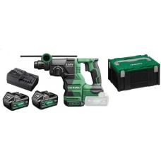 Ударний дриль HiKOKI DH1826DAWPZ SDS-Plus (18 В/2 x 5,0 Аг)