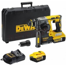 Акумуляторний ударний дриль DeWALT DCH274P2 SDS-Plus (2,1 Дж/18 В/2 x 5,0 Аг) у футлярі
