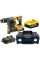 Акумуляторний перфоратор/буровий дриль/відбійник DeWALT DCH273P2T SDS-Plus 2.1 J XR (18V/2×5.0 Ah) у футлярі