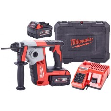 Ударний дриль Milwaukee M18 BH-402C SDS-Plus 2x4.0 Ah, кейс 4933443330