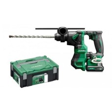 Акумуляторний ударний дриль HiKOKI DH12DD WHZ SDS-Plus 1.2J (2x4.0Ah/12V) HitBOX