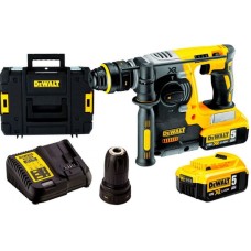 Акумуляторний перфоратор DeWALT DCH274P2T SDS-Plus (18 В/2,1 Дж/2 x 5,0 Аг) Tstak II