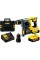 Акумуляторний перфоратор DeWALT DCH274P2T SDS-Plus (18 В/2,1 Дж/2 x 5,0 Аг) Tstak II