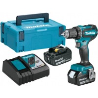 Акумуляторний дриль-шуруповерт Makita DDF485RFJ LXT (2x18V/3.0Ah) Makpac