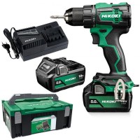 Акумуляторний дриль-шуруповерт HiKOKI DS18DEWFZ (2x5.0Ah/18V)