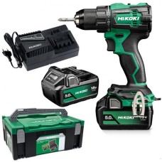 Акумуляторний дриль-шуруповерт HiKOKI DS18DEWFZ (2x5.0Ah/18V)