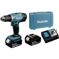 Акумуляторний дриль-шуруповерт Makita DDF453RFE 18V/2x3.0Ah, кейс