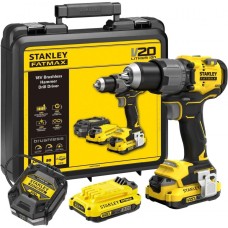 Ударний дриль Stanley SFMCD726D2K FatMax V20 (80 Нм/18 В/2 x 2,0 Аг)