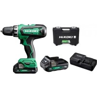 Акумуляторний дриль-шуруповерт HiKOKI DS18DFWCZ Li-ion (2x 2.0 Ah/18V)