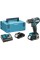 Дриль-шуруповерт Makita DDF487RAJ LXT (2x2,0Ah+DC18RC)+MAKPAC