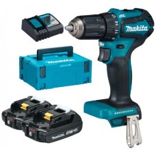 Акумуляторний дриль-шуруповерт Makita DDF485RAJ 50 Нм (2x2.0Ah/18V) Makpac