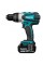 Акумуляторний дриль-шуруповерт Makita DDF458RTJ Li-ion LXT (18V/2x5.0Ah) Makpac