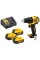 Акумуляторний дриль-шуруповерт DeWALT DCD708P3T з кейсом (65 Нм/18 В/3 x 5 Аг) Tstak