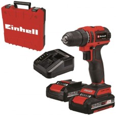 Акумуляторний дриль-шуруповерт Einhell TE-CD 18/40 Li BL (40 Нм/18 В/2 x 2,0 Аг) кейс 451