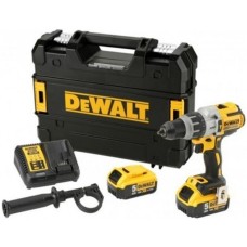 Акумуляторний ударний дриль DeWALT DCD996P2 95 Нм XR/XRP (18 В/2×5,0 Аг) у кейсі TSTAK