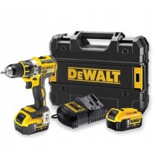 Акумуляторний дриль-шуруповерт DeWALT DCD791P2 70 Нм XR (18 В / 2×5,0 Аг) у футлярі Tstak