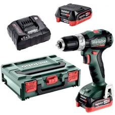 Акумуляторний ударний дриль Metabo PowerMaxx SB 12 BL (12 В/2 x 4,0 Аг) MetaBox 60104680