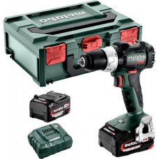 Акумуляторний ударний дриль Metabo SB 18 LT BL (18V 2x4Ah) + metaBOX 145 602316500