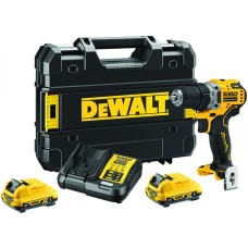 Акумуляторна викрутка DeWALT DCD701D2 (57,5 Нм/12 В/2 x 2,0 Аг)