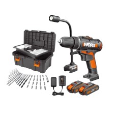 Набір електроінструментів Worx WX100.9 + WA028.9 + WA3760 + 2 x WA3551.1