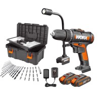 Набір електроінструментів Worx WX100.9 + WA028.9 + WA3760 + 2 x WA3551.1