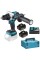 Акумуляторний ударний дриль Makita DHP486RTJ LXT (18V/2x5.0Ah), Makpac