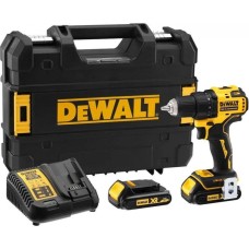 Компактний акумуляторний дриль-шуруповерт DeWALT DCD708D1T 65 Нм XR (18 В/1 x 2,0 Аг) Tstak