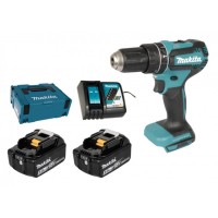 Акумуляторна літій-іонна ударна дриль Makita DHP485RTJ (2x5.0Ah/18V) Makpac