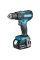 Акумуляторна літій-іонна ударна дриль Makita DHP485RTJ (2x5.0Ah/18V) Makpac