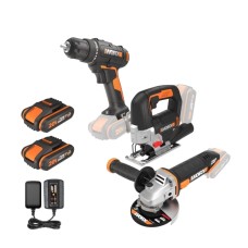 Набір електроінструментів Worx WX100 + WX543 + WX800