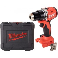 Акумуляторний безщітковий ударний дриль Milwaukee M18BLPDRC-0X (60,5 Нм/18 В/без батареї) 4933492821