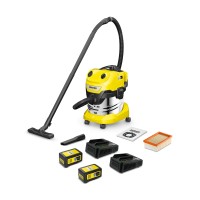 Промисловий пилосос Karcher WD 4-18 S Dual Battery Set 1.628-626.0 335W