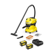 Промисловий пилосос Karcher WD 4-18 Dual Battery 1.628-601.0 380W