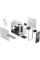 Fractal Design Meshify 2 Lite White TG Clear