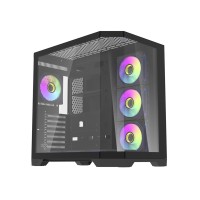 DarkFlash FT418 PRO Black + 7 fans ARGB