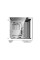 DarkFlash DY470 White no fans