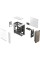 Fractal Design North Chalk White TG Clear