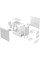 Fractal Design Pop Air RGB White TG Clear Tint