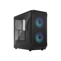 Fractal Design Focus 2 RGB Black TG Clear Tint