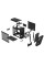 Fractal Design Torrent Nano RGB Black TG Light Tint