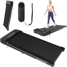 Електрична бігова доріжка для дому Bauerkraft з дисплеєм для ходьби та кардіо, біла