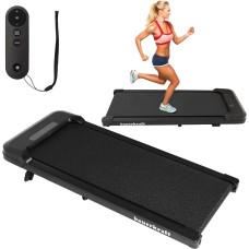 Електрична бігова доріжка для дому Bauerkraft з дисплеєм для ходьби та кардіо, чорна