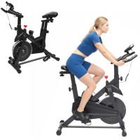 Велотренажер Bauerkraft Cardio Home Cardio з маховиком 4 кг gray