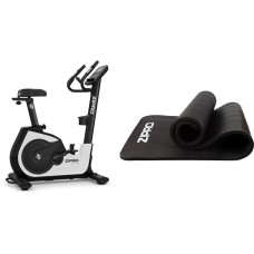 Велотренажер Zipro Strike White + килимок для тренувань Zipro