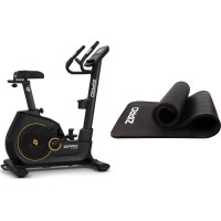 Велотренажер Zipro Strike Black + килимок для тренувань Zipro