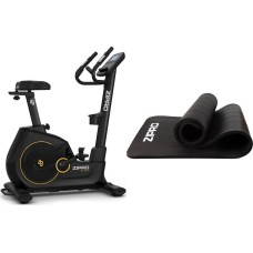 Велотренажер Zipro Strike Black + килимок для тренувань Zipro
