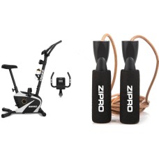 Велотренажер Zipro Beat RS + скакалка Zipro
