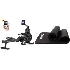 Веслувальний тренажер Zipro Power 10 + тренувальний килимок Zipro