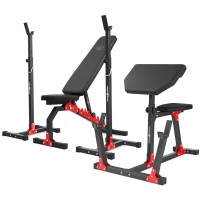 Комплект Marbo Sport MH9 Двостороння лава + регульовані стійки + лава Скотта